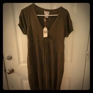 Mssp olive sweater dress